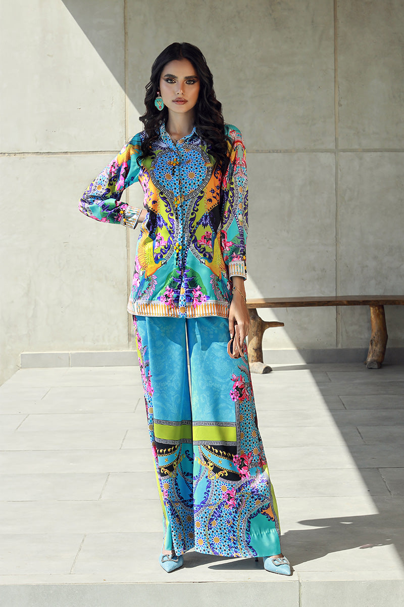 Wardha Saleem | Luxury Pret Fusion Wear | VERA (2PC) - Riwayat-e-Khas