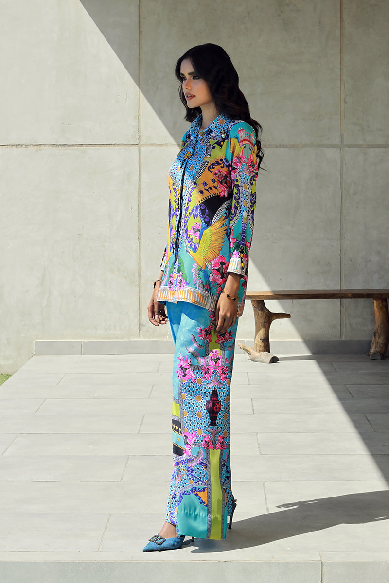 Wardha Saleem | Luxury Pret Fusion Wear | VERA (2PC) - Riwayat-e-Khas