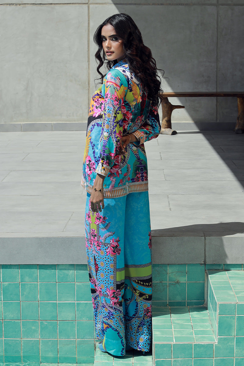 Wardha Saleem | Luxury Pret Fusion Wear | VERA (2PC) - Riwayat-e-Khas