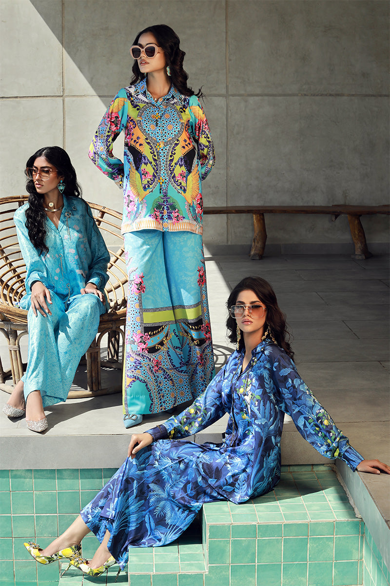 Wardha Saleem | Luxury Pret Fusion Wear | VERA (2PC) - Riwayat-e-Khas