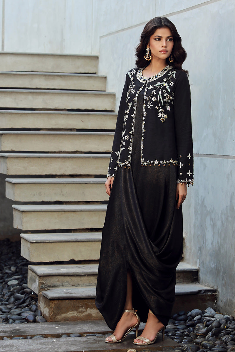 Wardha Saleem | Luxury Pret Fusion Wear | SIA (2PC) - Riwayat-e-Khas
