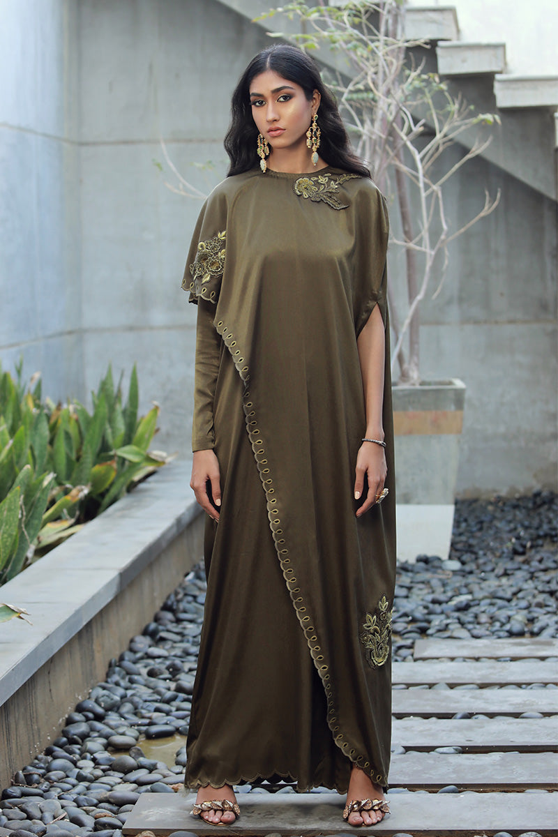 Wardha Saleem | Luxury Pret Fusion Wear | SAGE - Riwayat-e-Khas