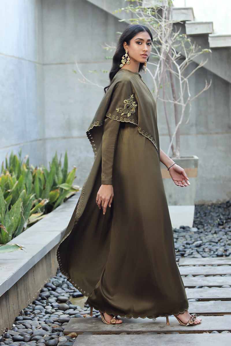Wardha Saleem | Luxury Pret Fusion Wear | SAGE - Riwayat-e-Khas