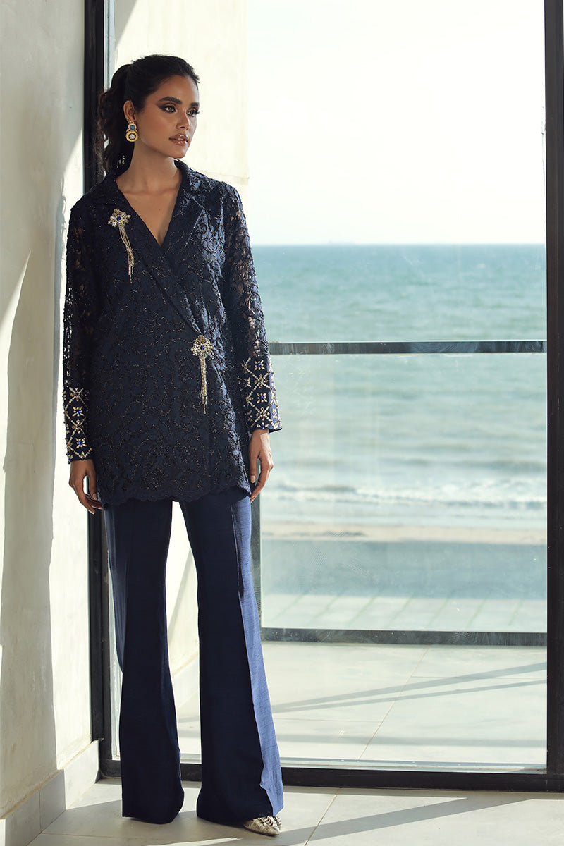 Wardha Saleem | Luxury Pret Fusion Wear | RENNE (2PC) - Riwayat-e-Khas