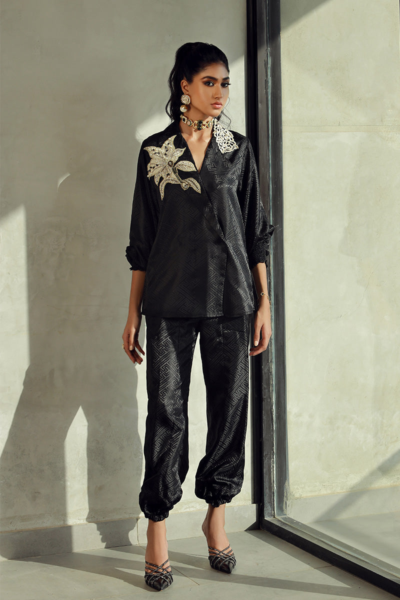 Wardha Saleem | Luxury Pret Fusion Wear | KIERA (2PC) - Riwayat-e-Khas