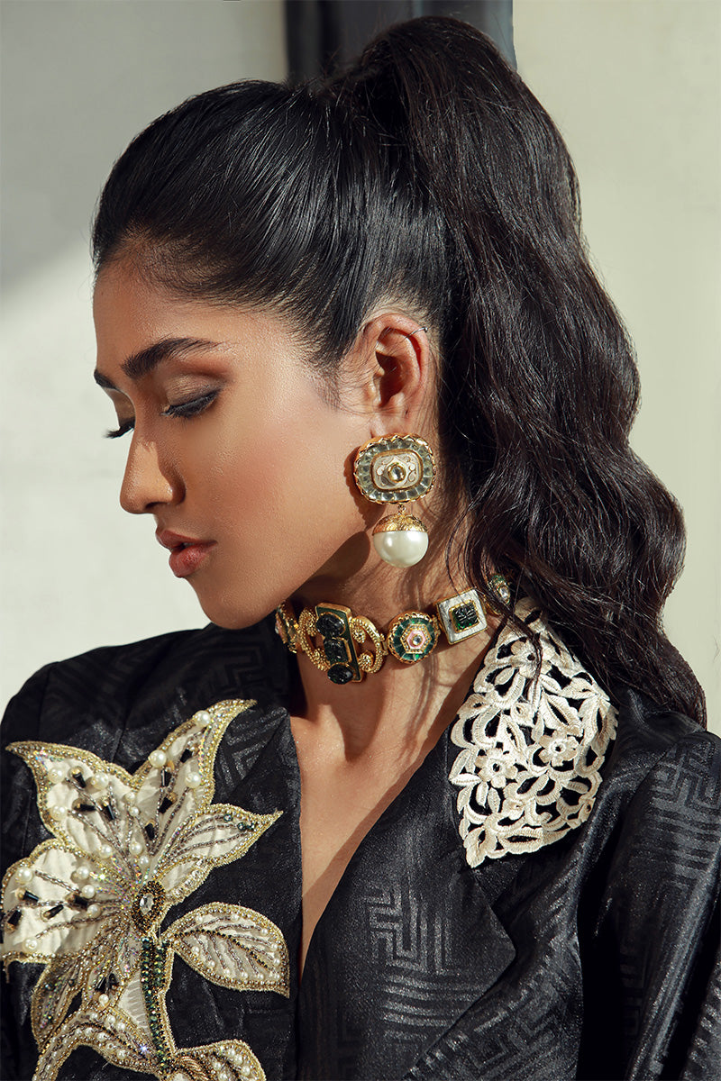 Wardha Saleem | Luxury Pret Fusion Wear | KIERA (2PC) - Riwayat-e-Khas