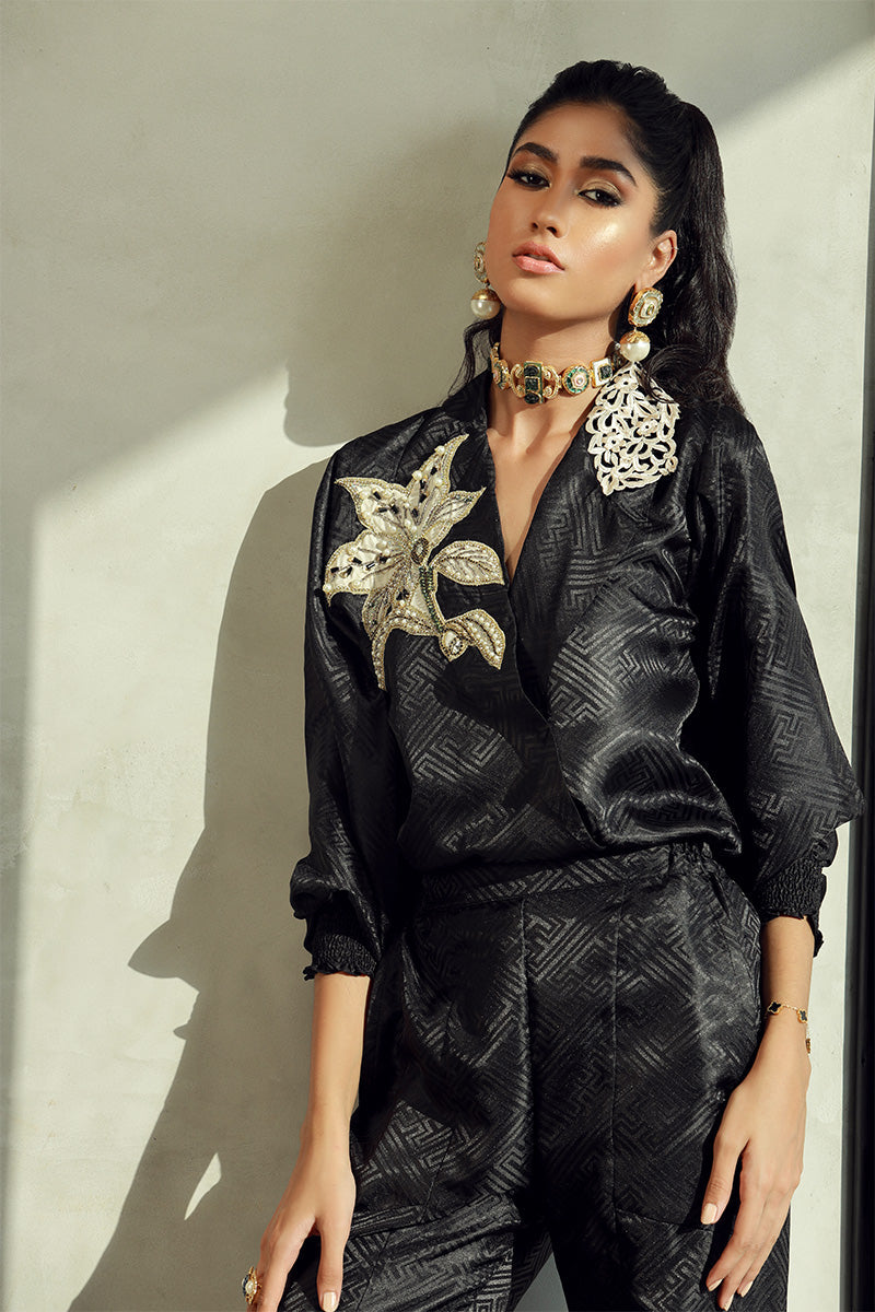 Wardha Saleem | Luxury Pret Fusion Wear | KIERA (2PC) - Riwayat-e-Khas