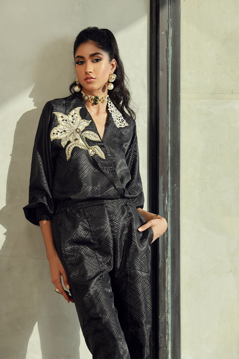 Wardha Saleem | Luxury Pret Fusion Wear | KIERA (2PC) - Riwayat-e-Khas