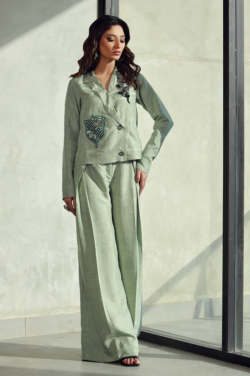 Wardha Saleem | Luxury Pret Fusion Wear | JULIA (2PC) - Riwayat-e-Khas