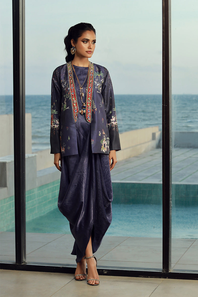 Wardha Saleem | Luxury Pret Fusion Wear | ANYA (2PC) - Riwayat-e-Khas