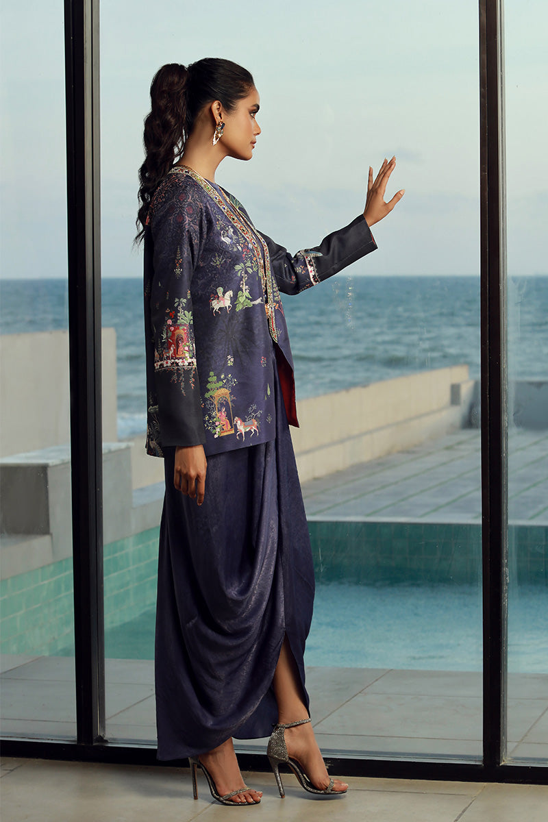 Wardha Saleem | Luxury Pret Fusion Wear | ANYA (2PC) - Riwayat-e-Khas
