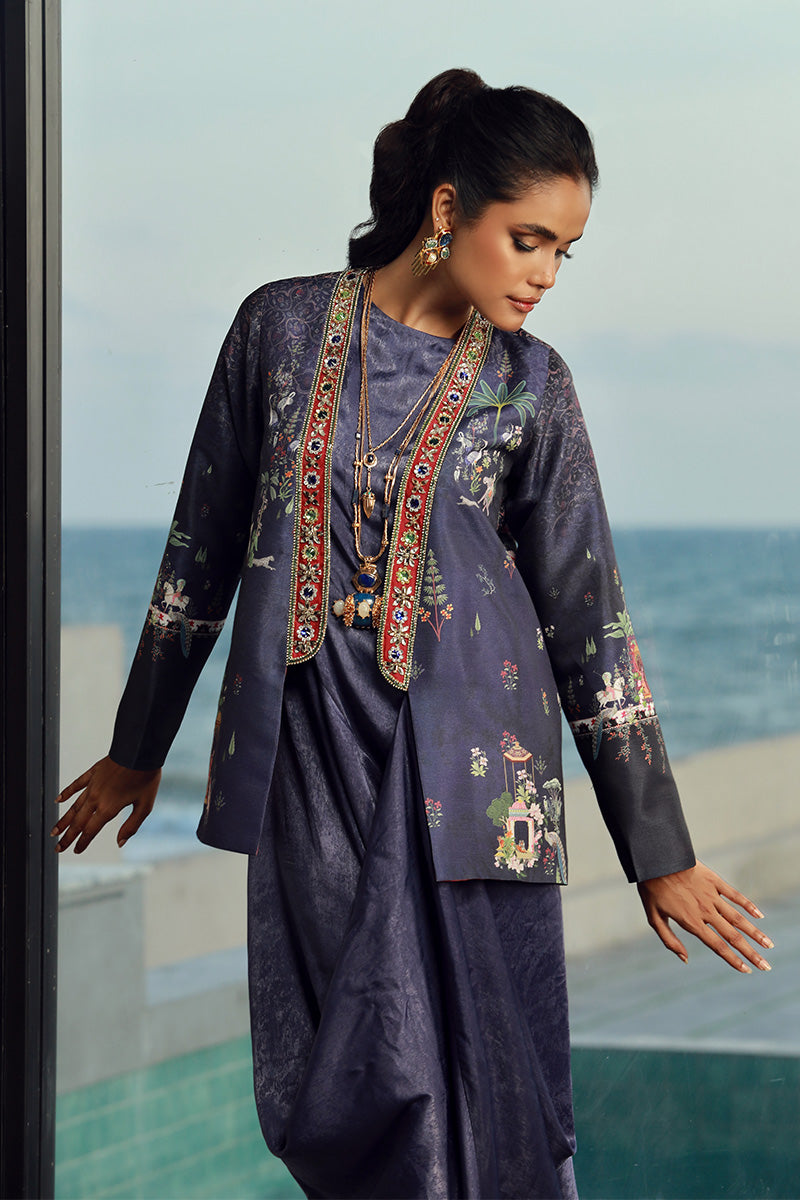 Wardha Saleem | Luxury Pret Fusion Wear | ANYA (2PC) - Riwayat-e-Khas