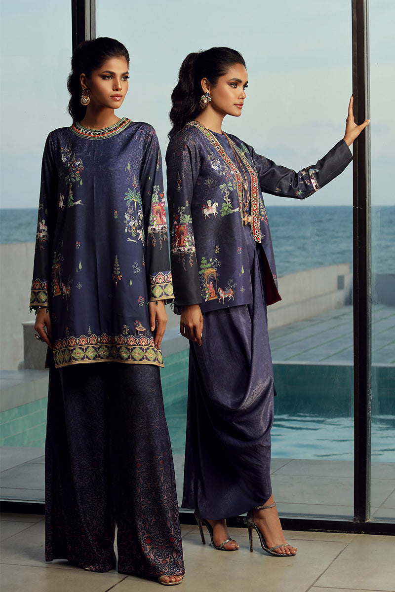 Wardha Saleem | Luxury Pret Fusion Wear | ANYA (2PC) - Riwayat-e-Khas