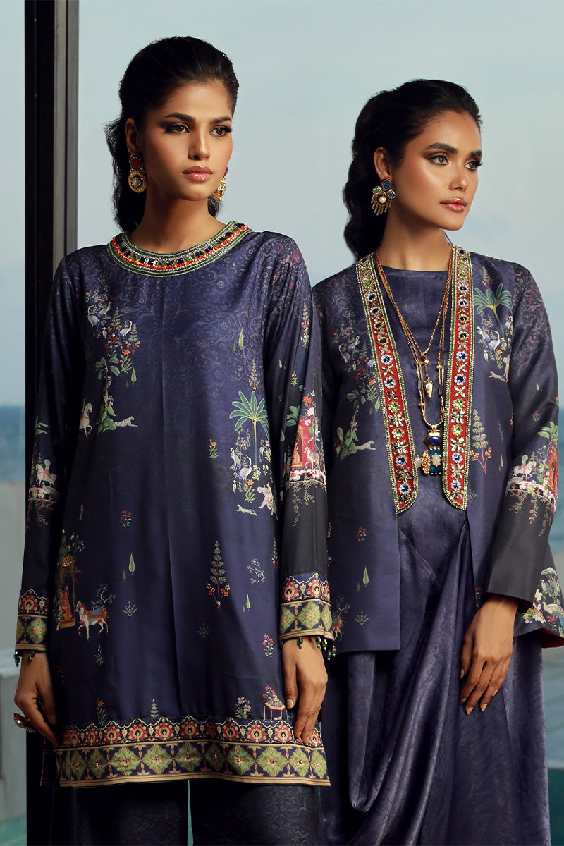 Wardha Saleem | Luxury Pret Fusion Wear | ANYA (2PC) - Riwayat-e-Khas