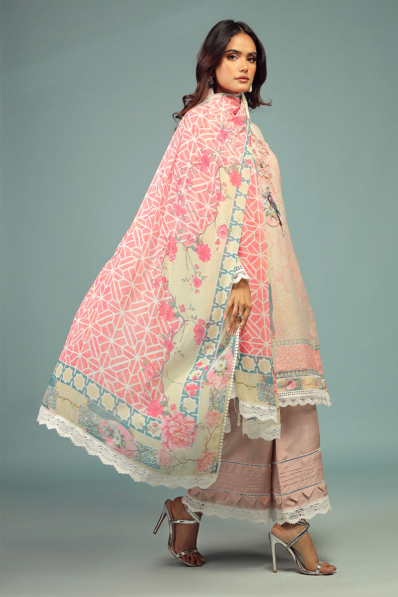 Wardha Saleem | Luxury Pret Traditional Wear | KOEL SHIRT WITH DUPATTA ( 2 PC) - Riwayat-e-Khas