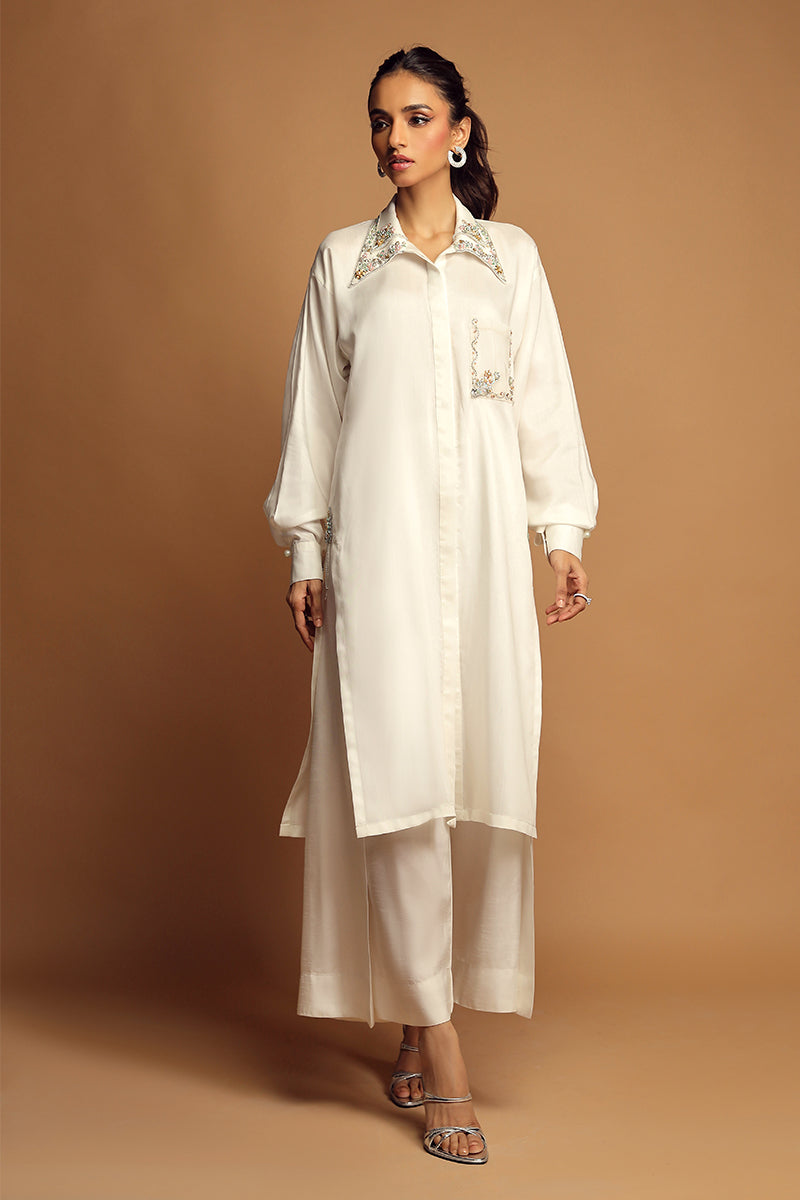Wardha Saleem | Luxury Pret Traditional Wear | LILY FORMAL (2PC) - Riwayat-e-Khas