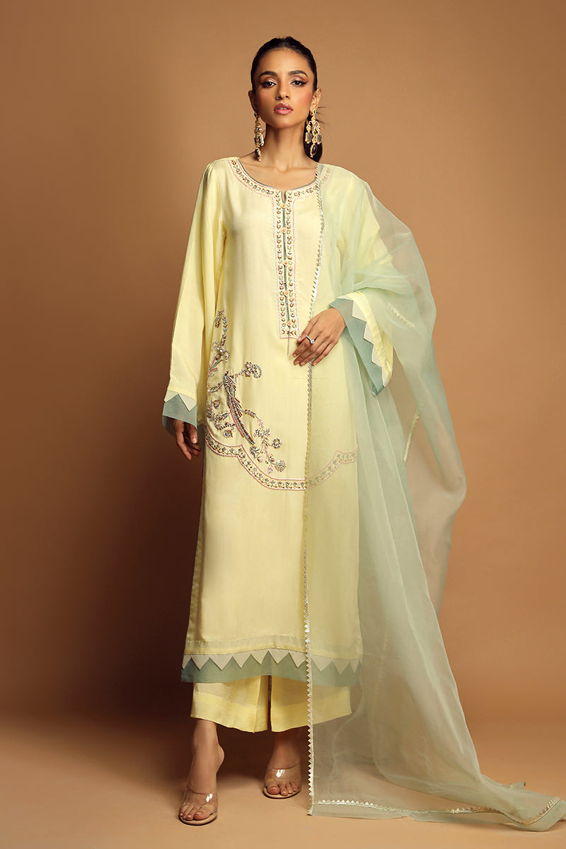 Wardha Saleem | Luxury Pret Traditional Wear | JOIE FORMAL (2PC) - Riwayat-e-Khas