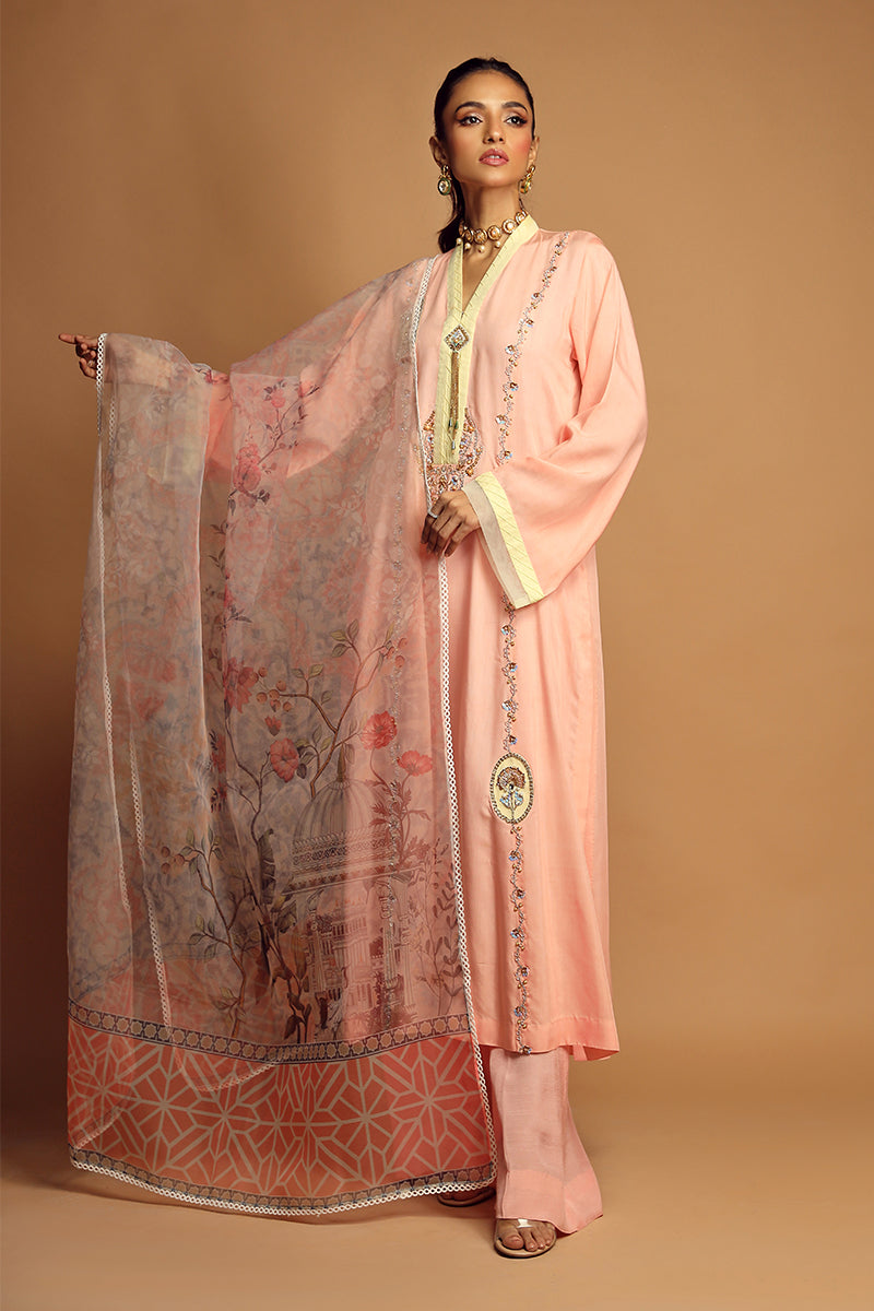 Wardha Saleem | Luxury Pret Traditional Wear | ALLURE (2PC) - Riwayat-e-Khas
