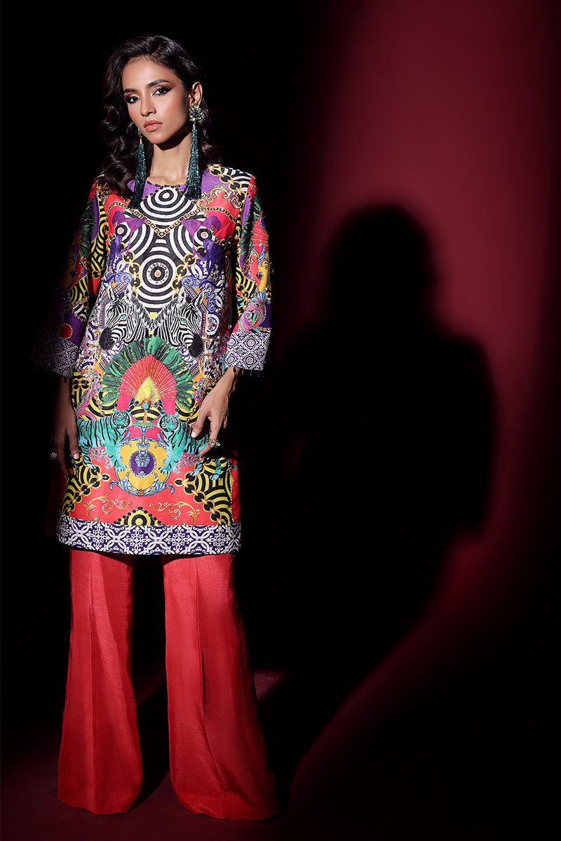 Wardha Saleem | Luxury Pret Fusion Wear | EXOTICA (2PC) - Riwayat-e-Khas