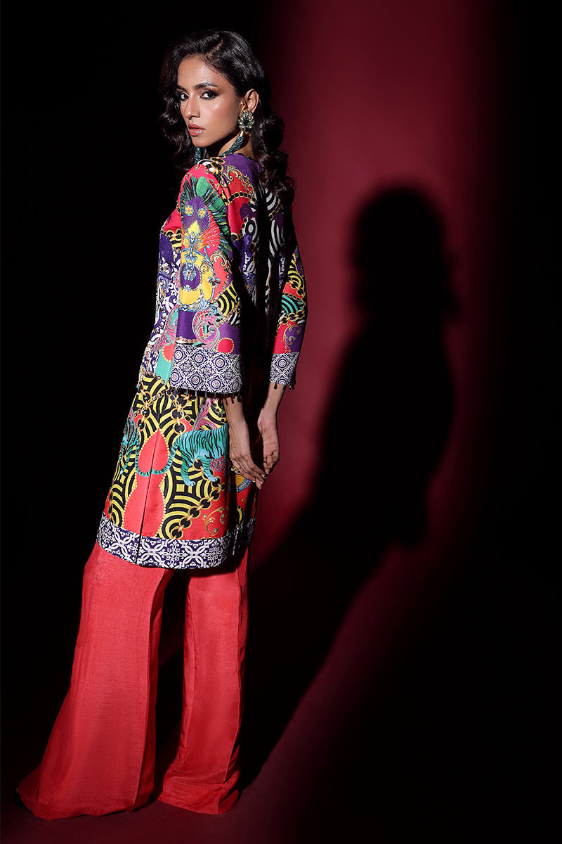 Wardha Saleem | Luxury Pret Fusion Wear | EXOTICA (2PC) - Riwayat-e-Khas