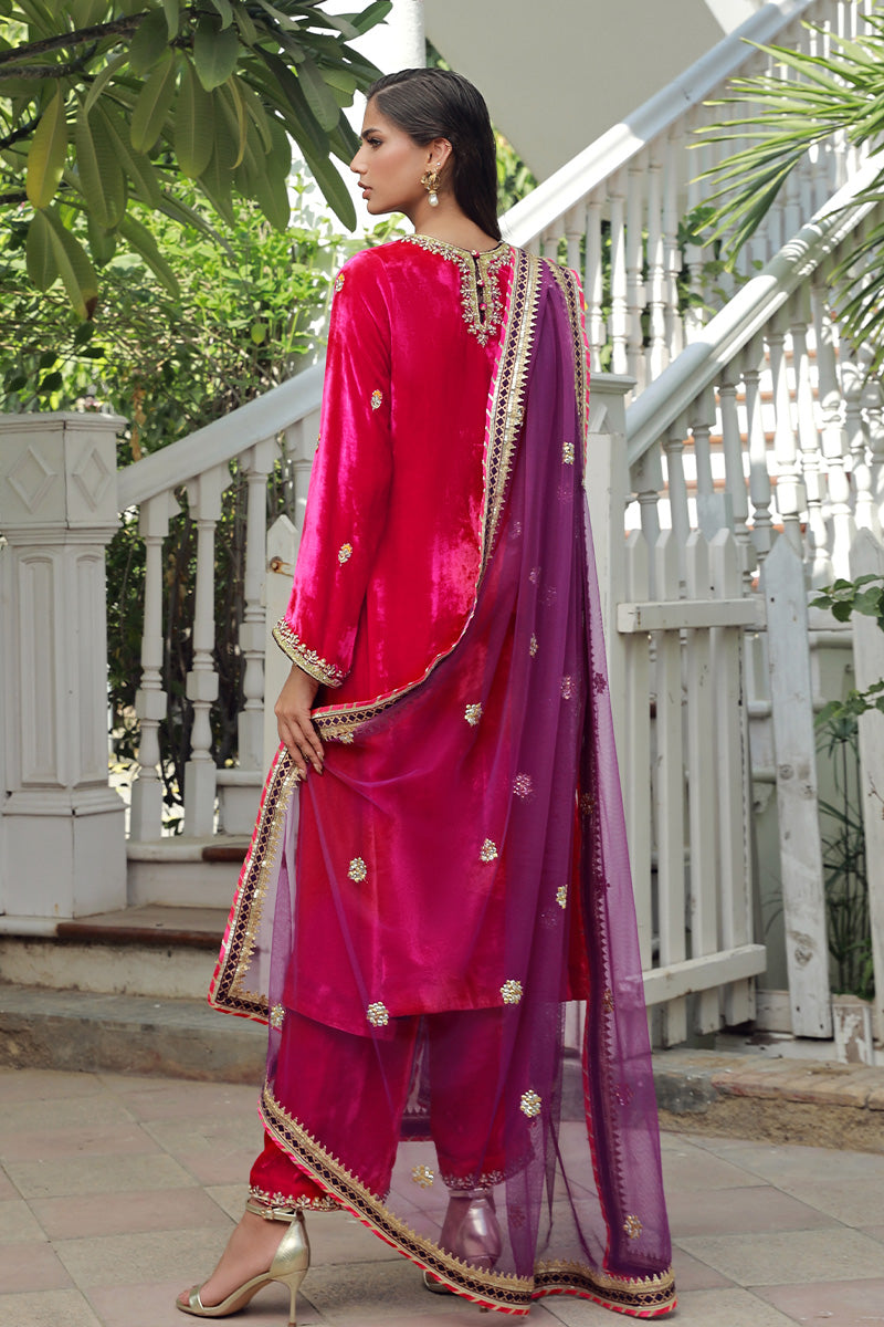 Sana Abbas | Velvet Formals | RUBY - Riwayat-e-Khas