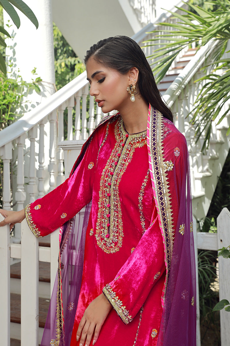 Sana Abbas | Velvet Formals | RUBY - Riwayat-e-Khas