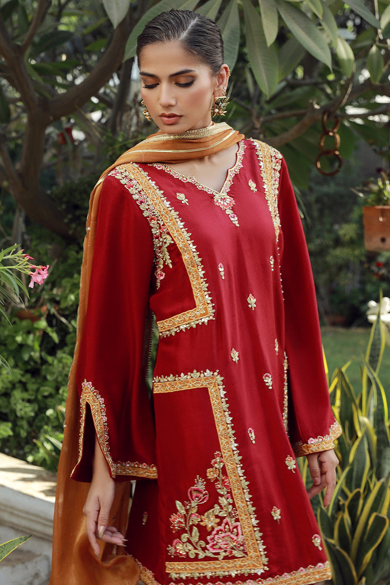 Sana Abbas | Velvet Formals | TOPAZ - Riwayat-e-Khas