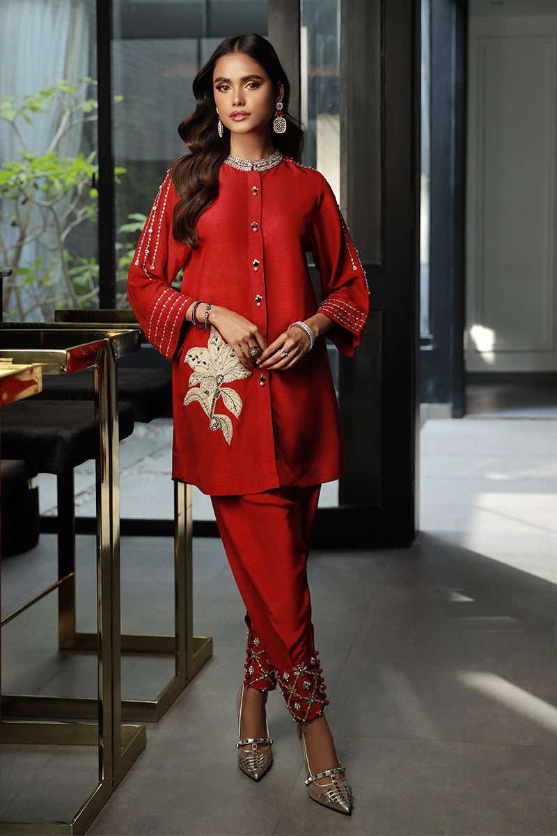 Wardha Saleem | Luxury Pret Traditional Wear | ZIAA (2PC) - Riwayat-e-Khas