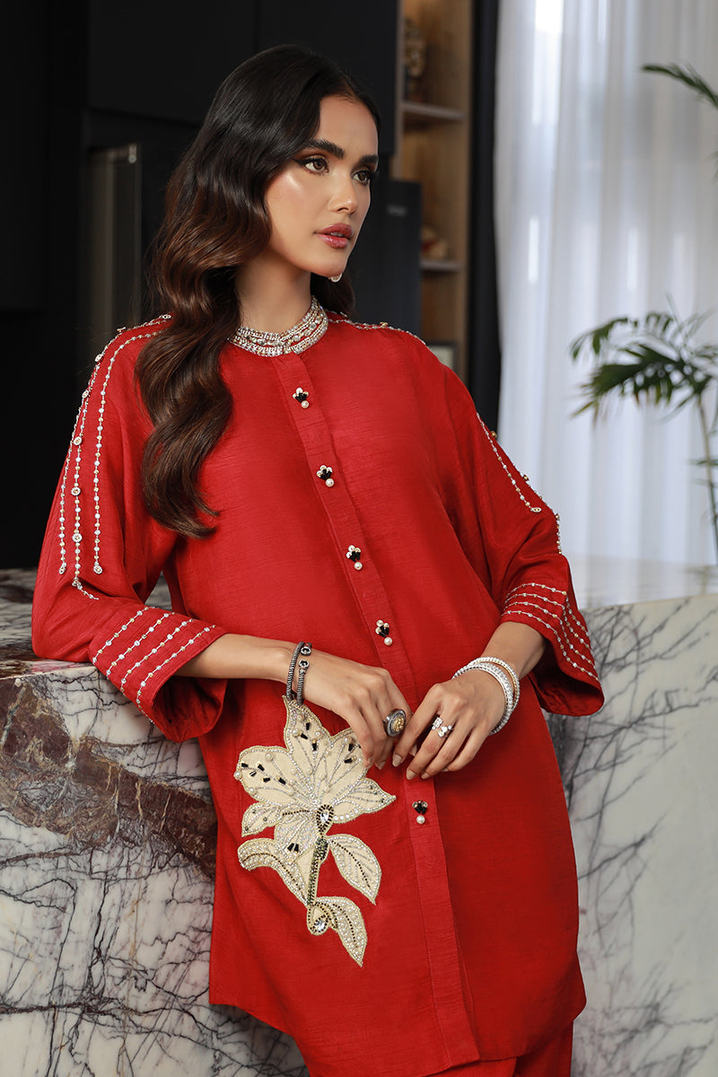 Wardha Saleem | Luxury Pret Traditional Wear | ZIAA (2PC) - Riwayat-e-Khas