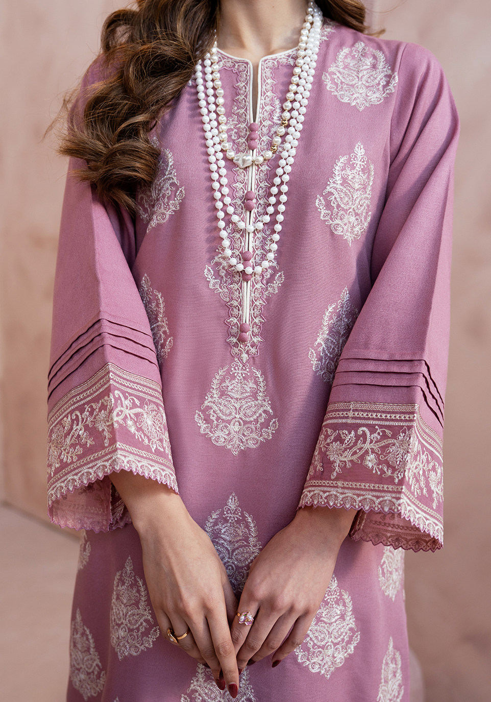 Zarqash | The Winter Luxe Pret | BLUSH HERITAGE