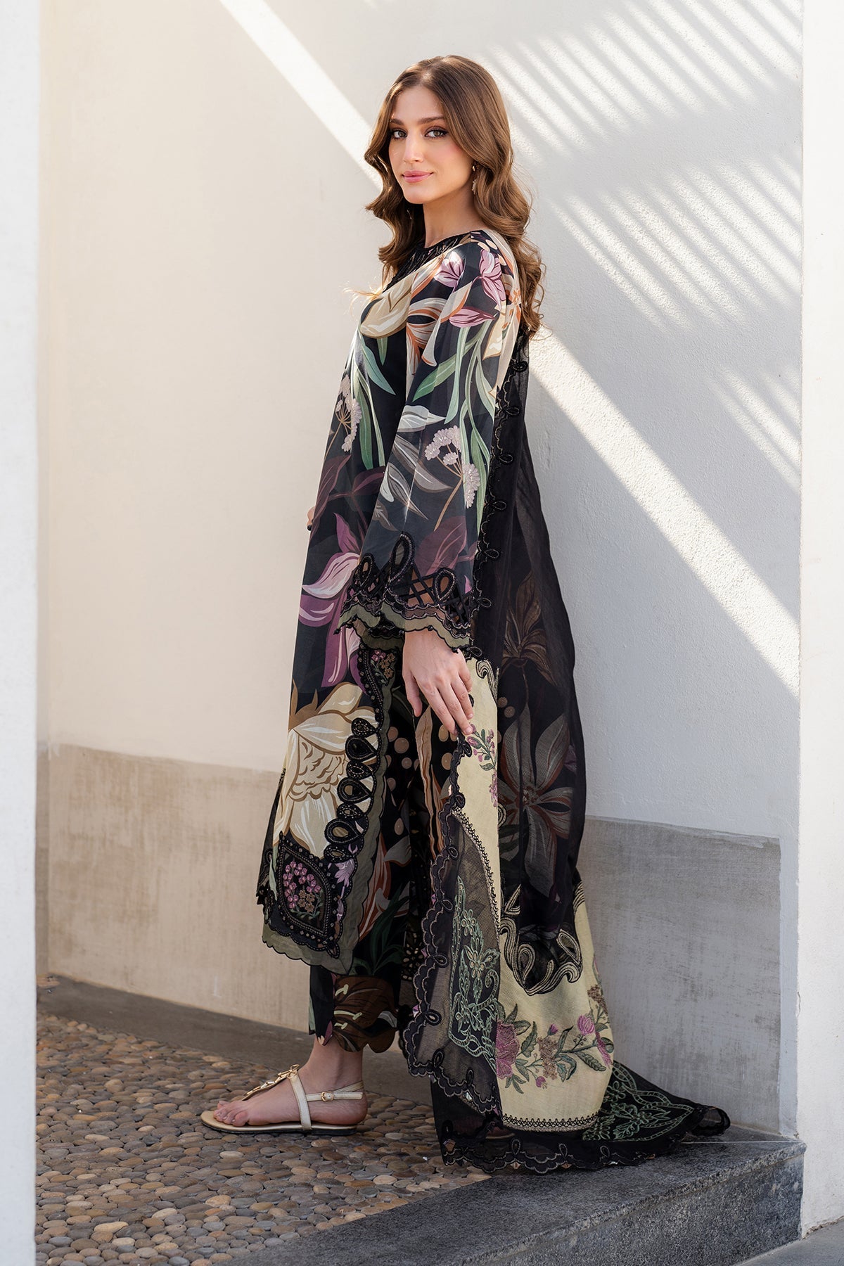 Baroque | Embroidered Lawn | SF-4090
