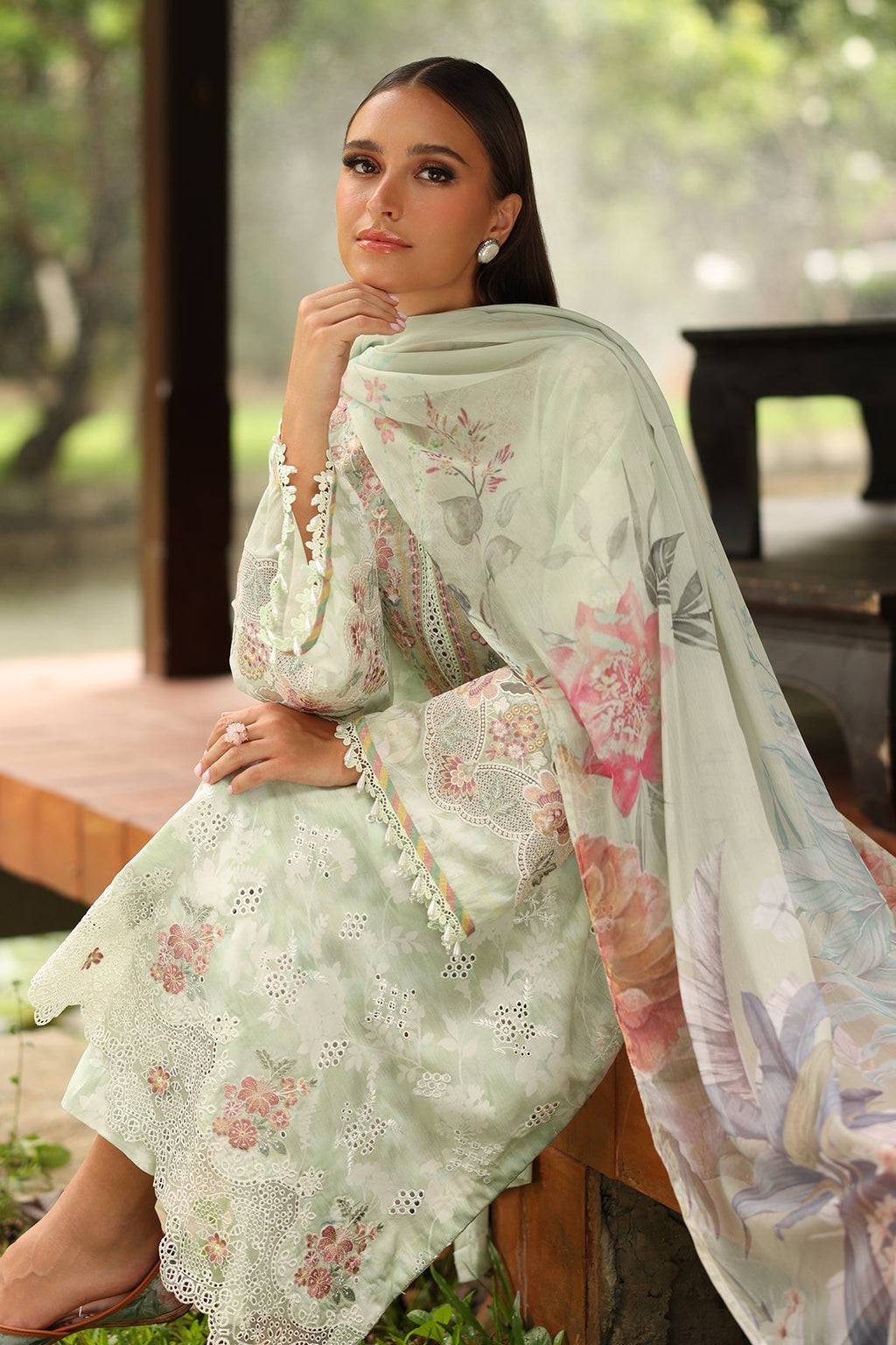 Baroque | Embroidered Lawn | SF-4249