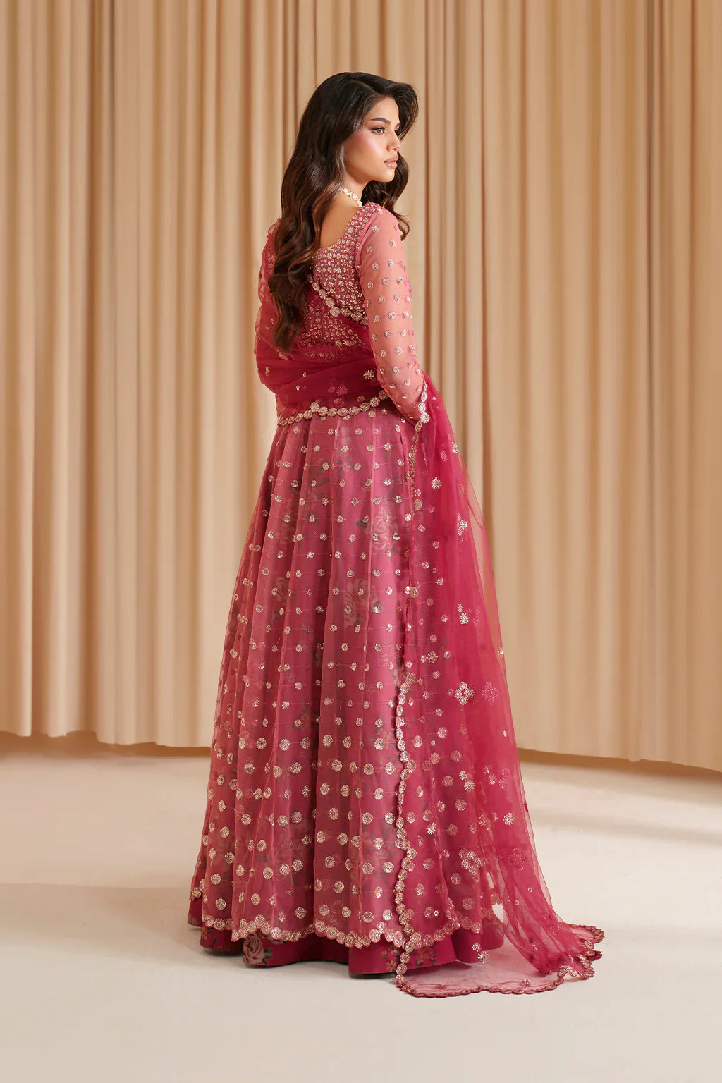 Iznik | Chinon Chiffon | CC-72 Embroidered Net