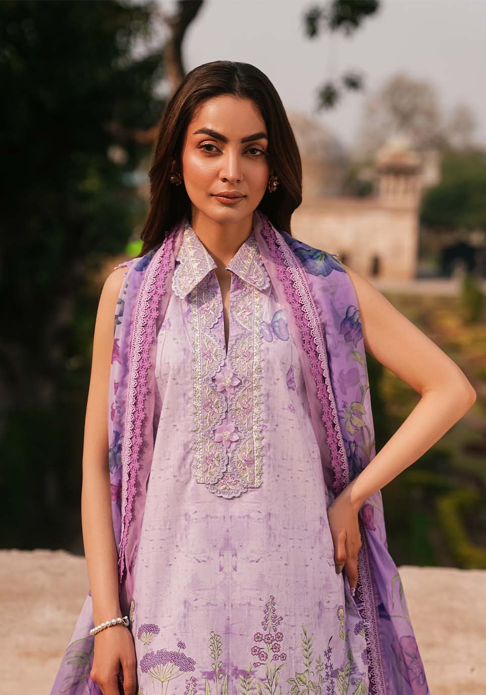Zarqash | Luxe Lawn 26 | ZQL006