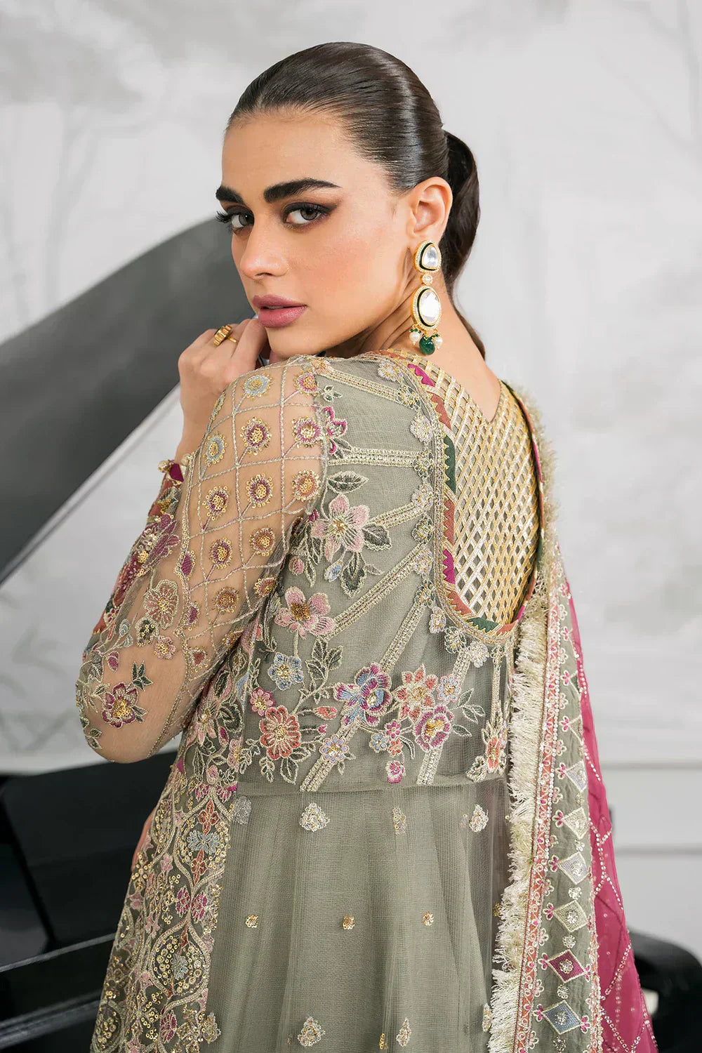 Baroque | Chantelle Embroidered Collection 2024 | CH12-02 - House Of Anaya