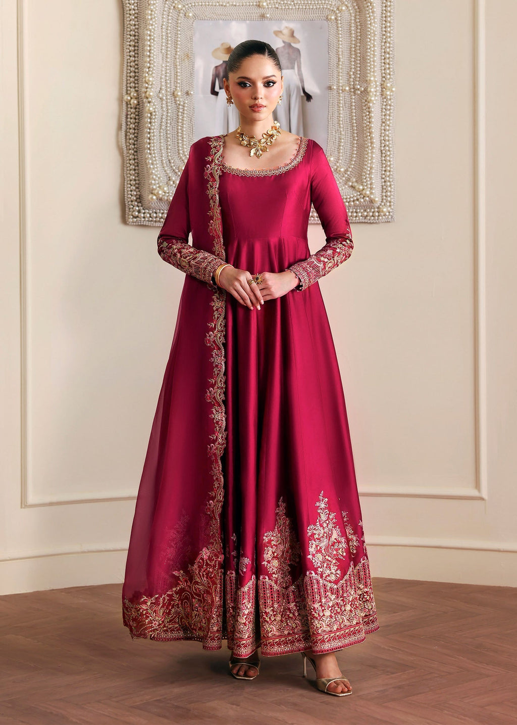 Kanwal Malik | Rea Luxury Pret'26 | Kamira