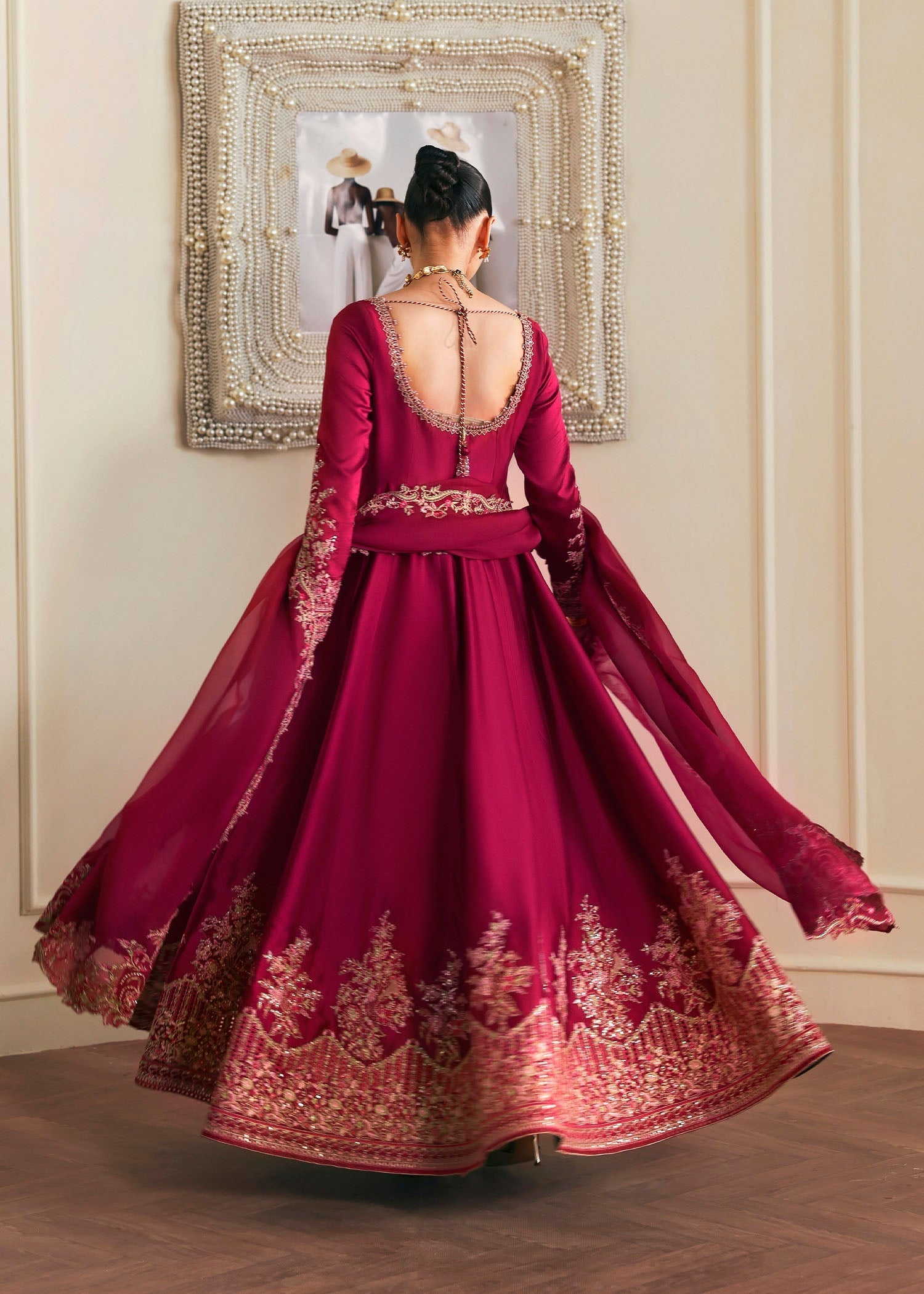 Kanwal Malik | Rea Luxury Pret'26 | Kamira