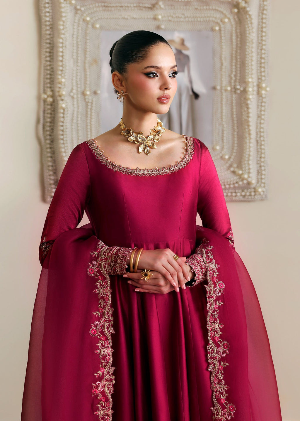 Kanwal Malik | Rea Luxury Pret'26 | Kamira