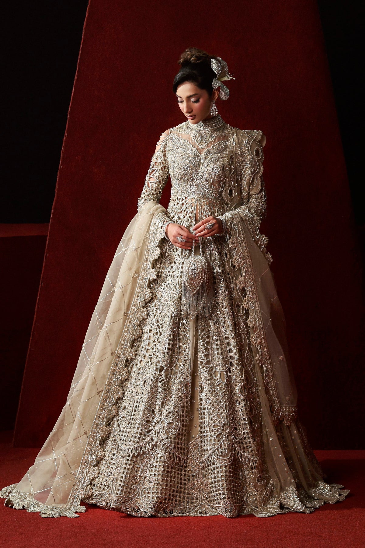Akbar Aslam | Serena Bridal Edit 26 | Lumina - 5041