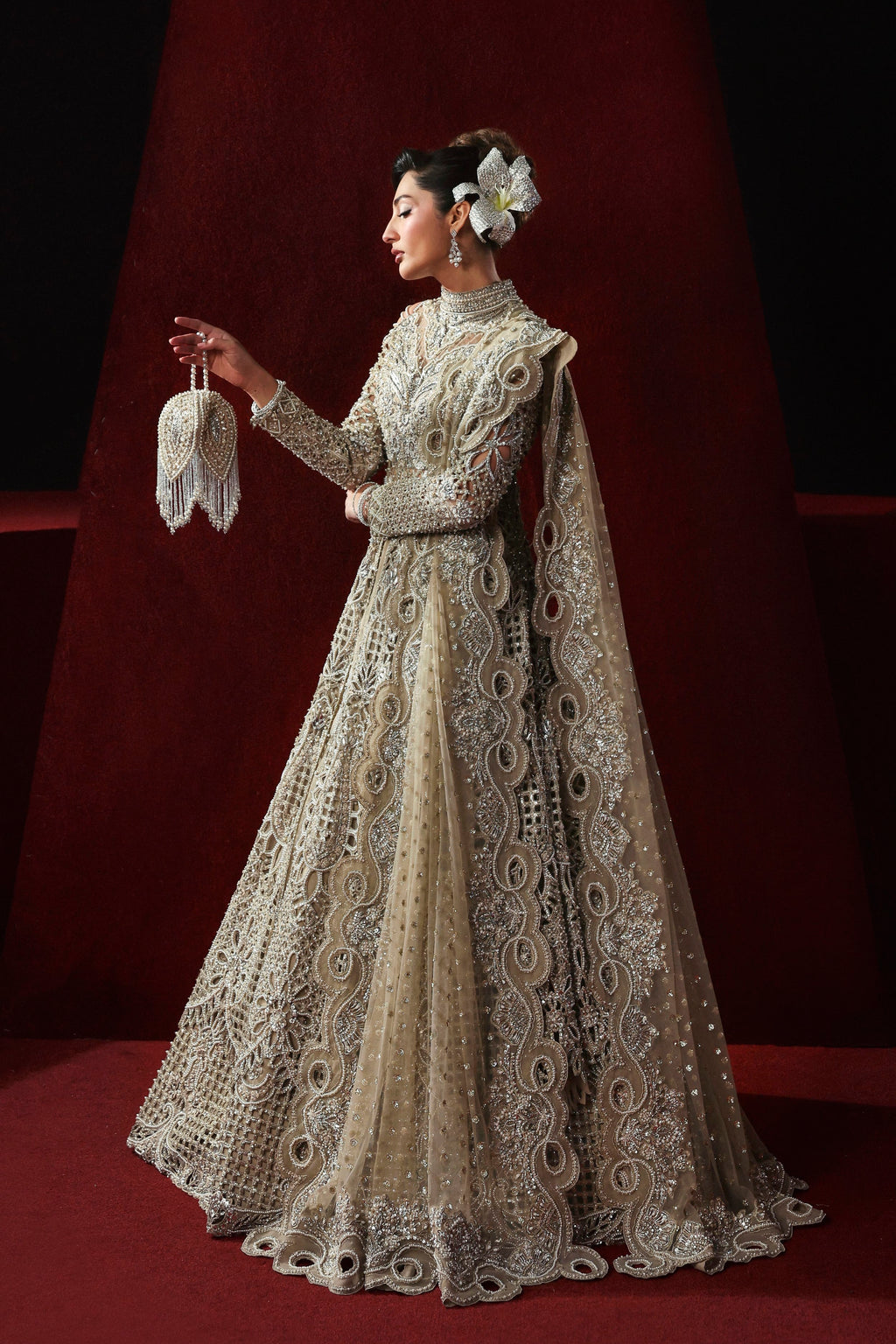 Akbar Aslam | Serena Bridal Edit 26 | Lumina - 5041