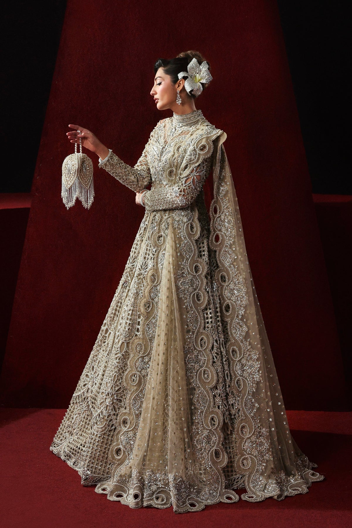 Akbar Aslam | Serena Bridal Edit 26 | Lumina - 5041