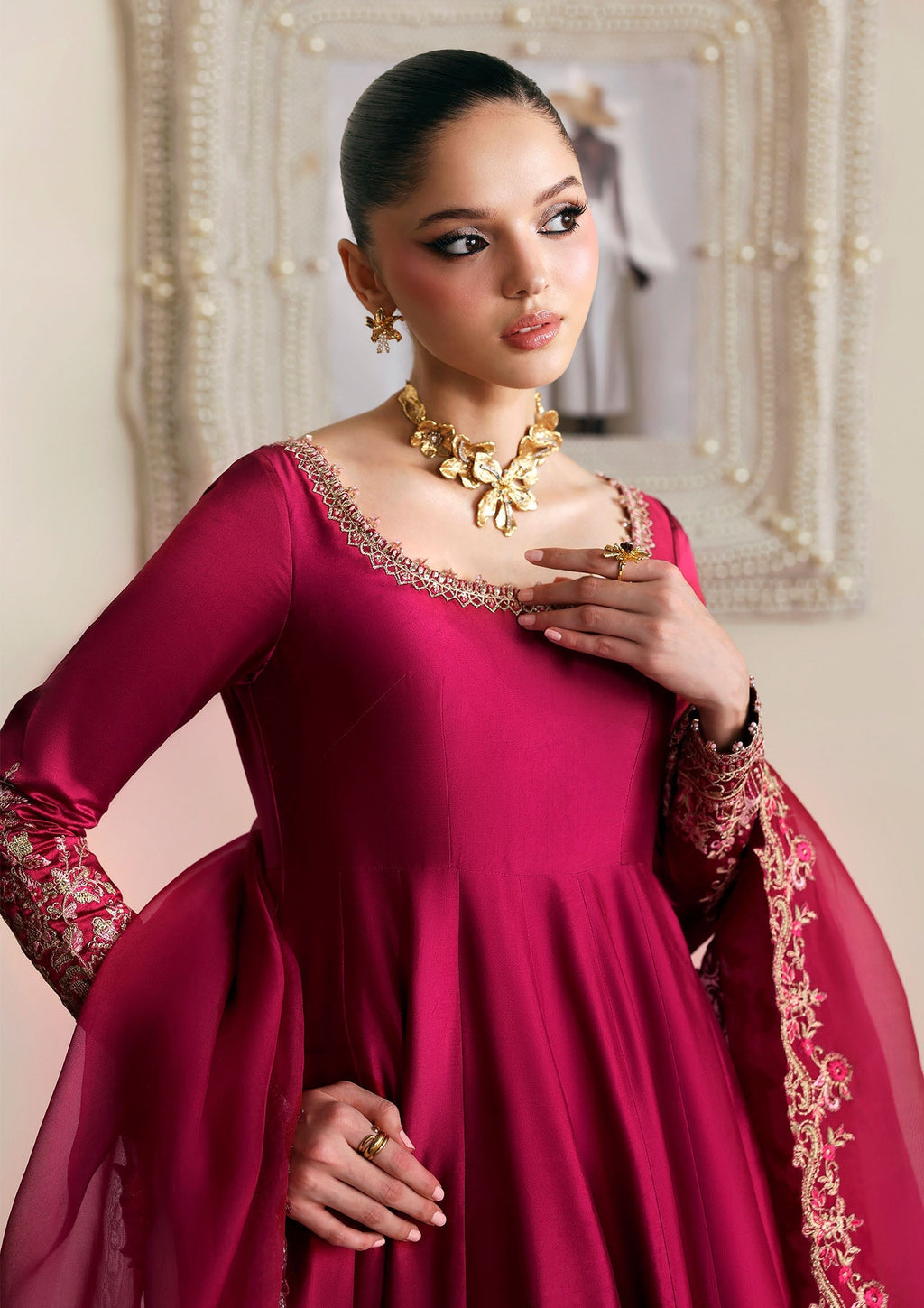 Kanwal Malik | Rea Luxury Pret'26 | Kamira