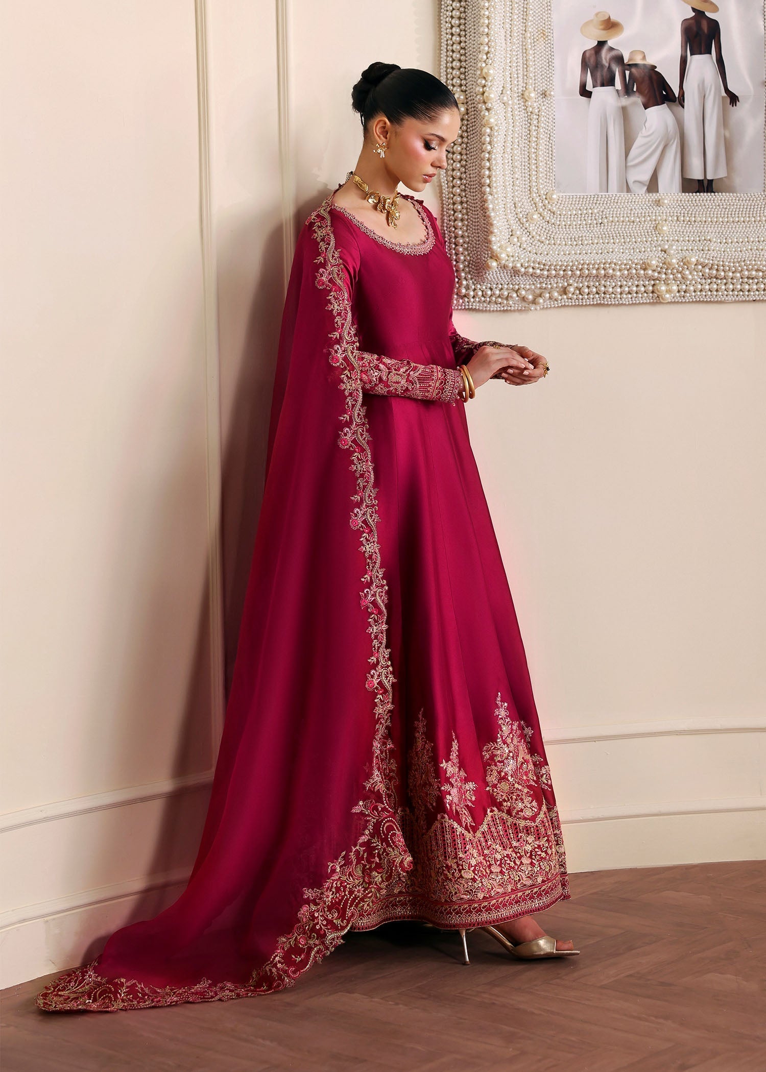 Kanwal Malik | Rea Luxury Pret'26 | Kamira