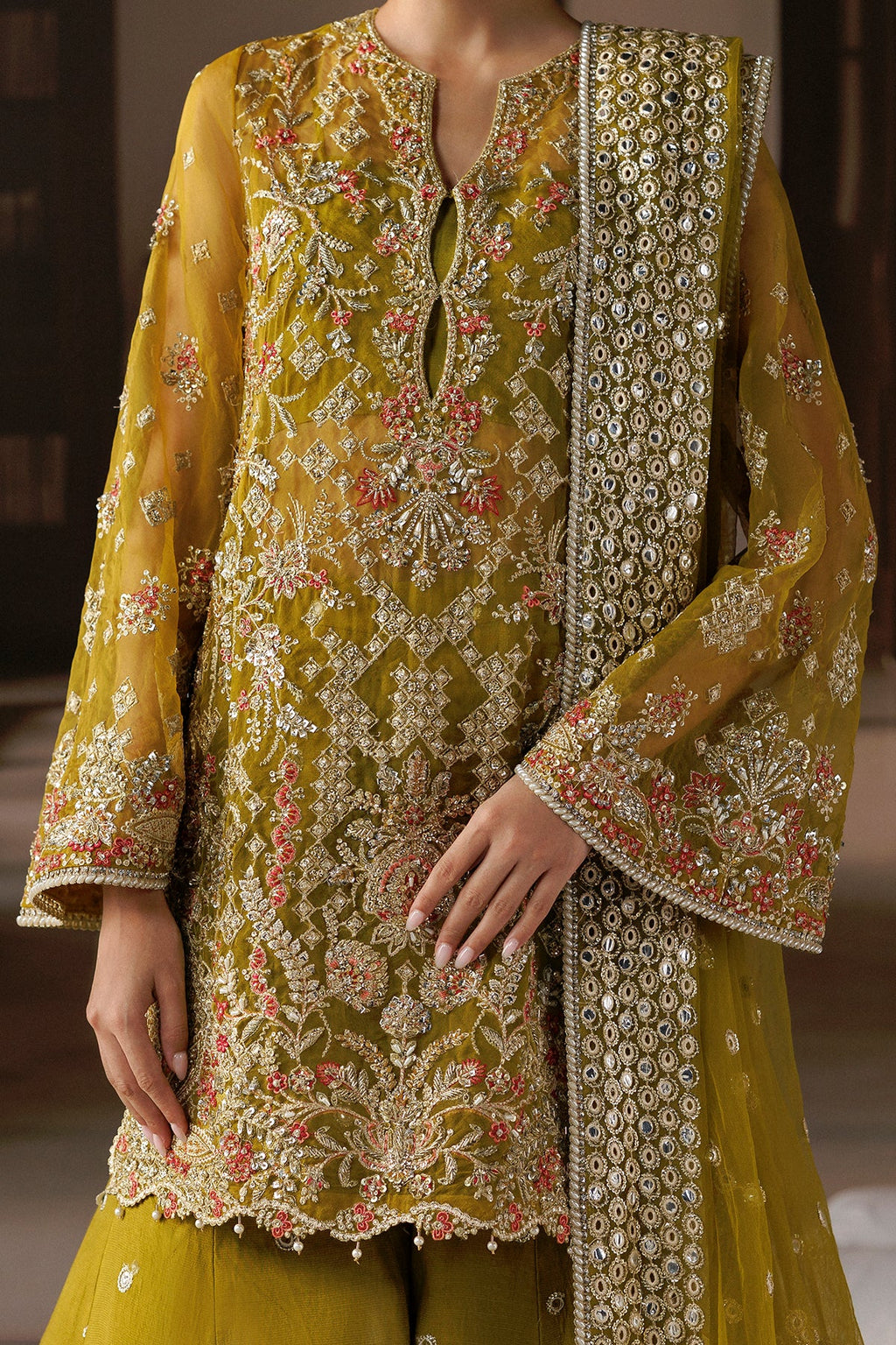 Afrozeh | Shehnai Wedding Formals'26 | Zarminay
