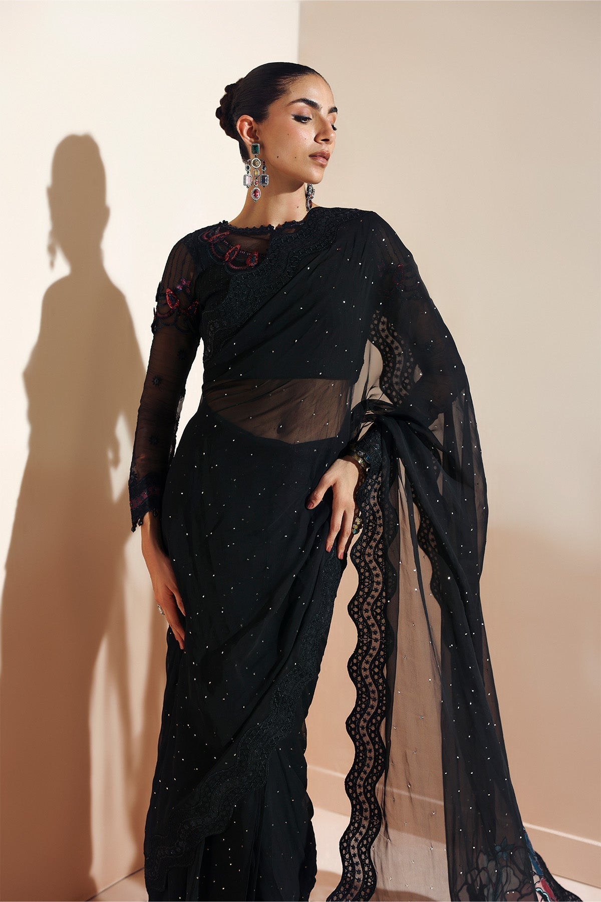 Alizeh | Aymal Luxury Bamber Chiffon | MEERAB