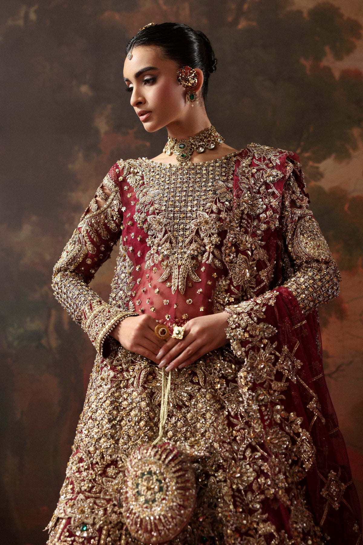 Akbar Aslam | Serena Bridal Edit 26 | Zarielle - 5047
