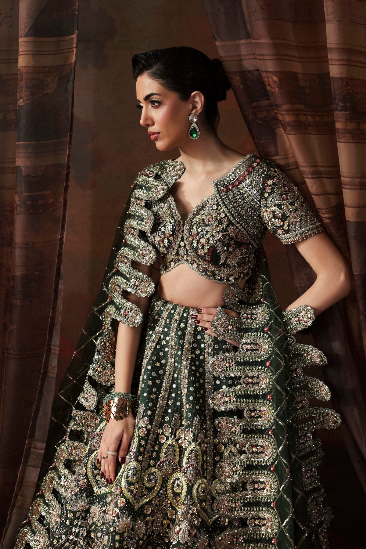 Akbar Aslam | Serena Bridal Edit 26 | Verdelle - 5045