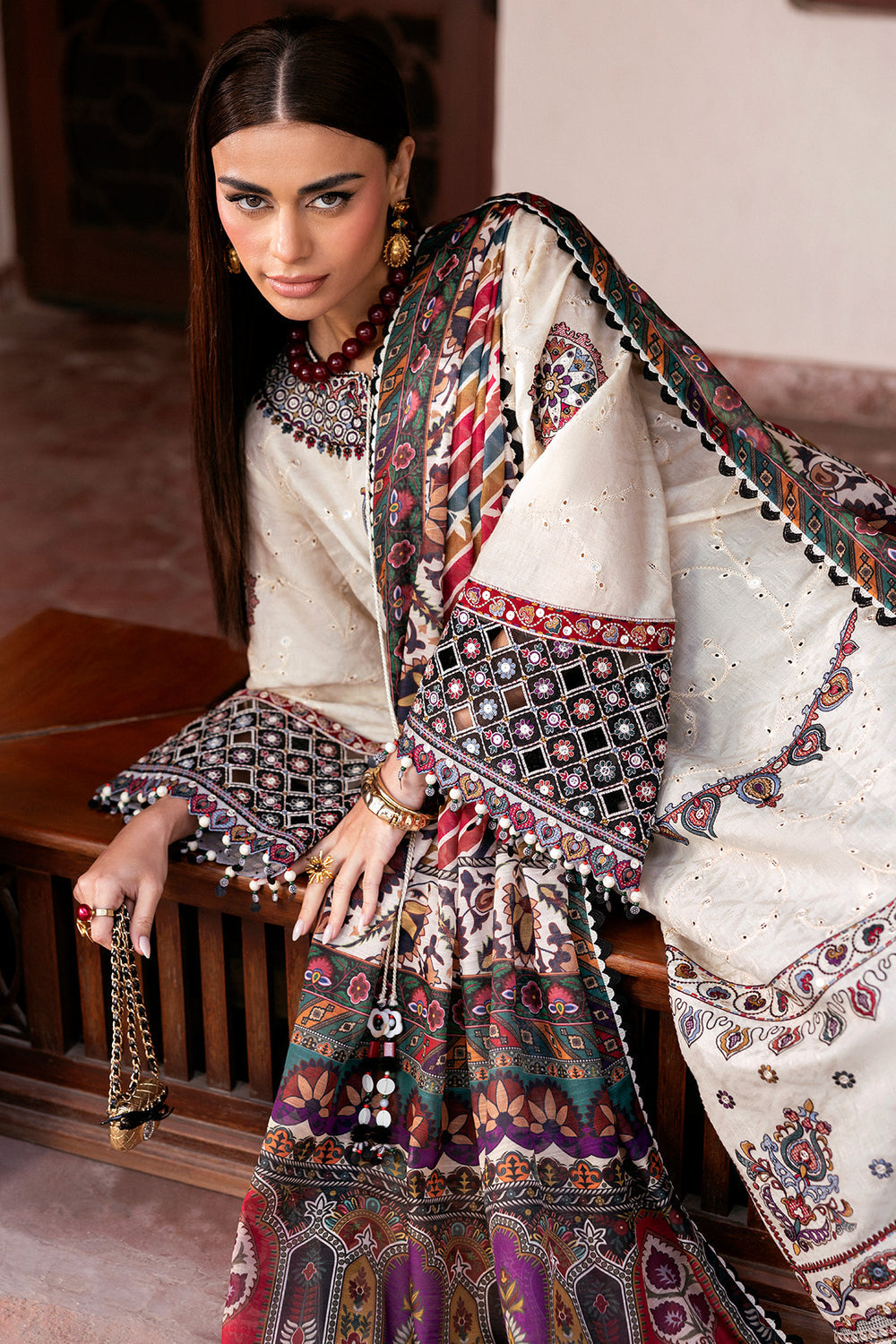 Jazmin | Shahkaar Luxury Eid Lawn SS26 | SL26-D02
