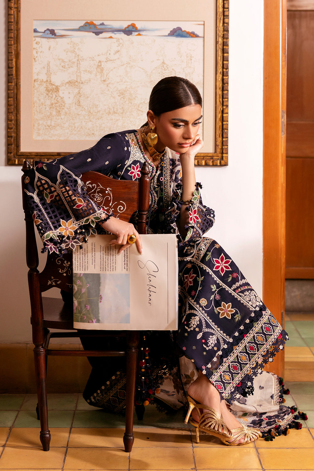 Jazmin | Shahkaar Luxury Eid Lawn SS26 | SL26-D07
