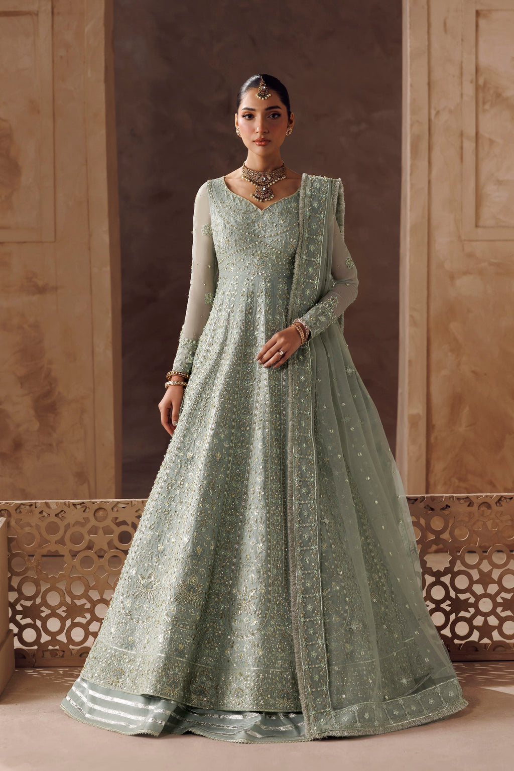 Akbar Aslam | Riwayaat Bridal Edit '26 | Noorain - 5057
